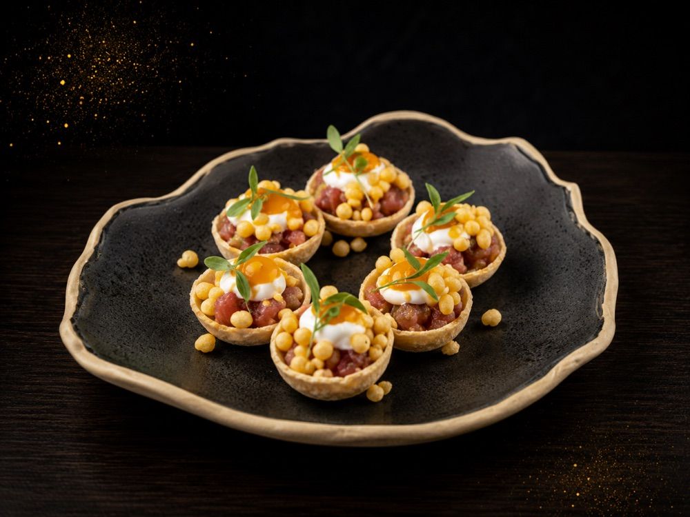 Joyas de Golgappa, plato de la carta de Vistara
